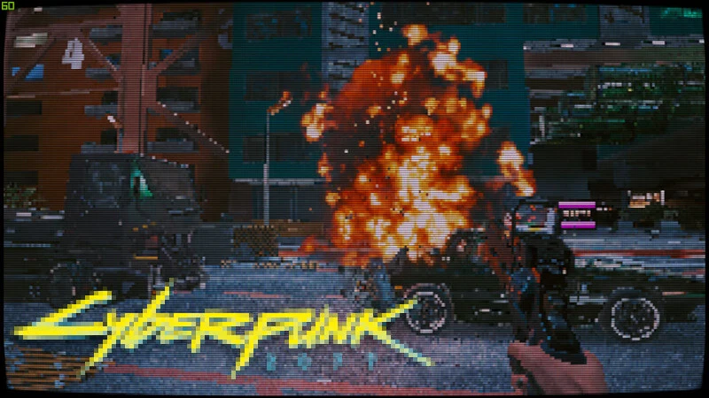 Cyberpunk 2077 może wyglądać jak klasyczny Doom lub Duke Nukem 3D