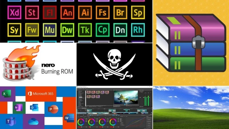 10 kultowych programów, które piracono na potęgę