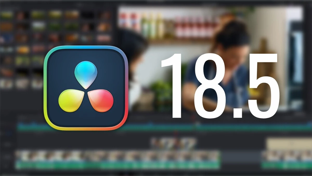 DaVinci Resolve 18.5 już jest. Aktualizacja wprowadza mnóstwo nowości