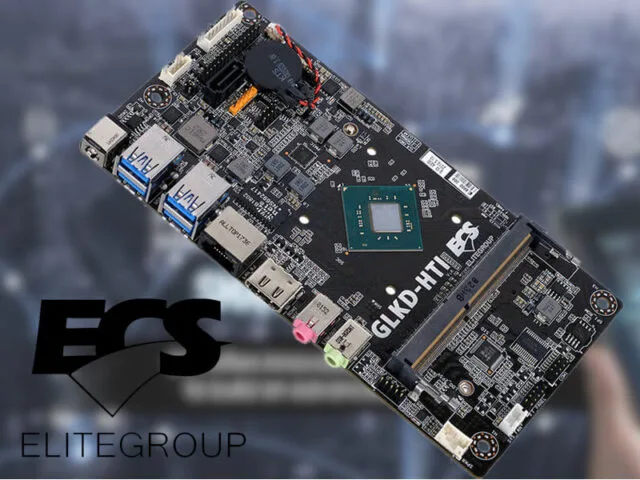 Planujesz mały projekt na x86? Płyta ECS z Intel Gemini Lake, to połowa mini-ITX