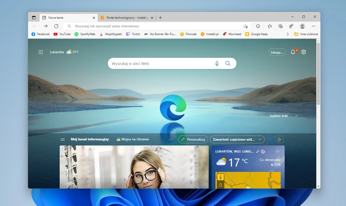 Microsoft Edge z wbudowanym edytorem zdjęć. Wiemy, jak wygląda