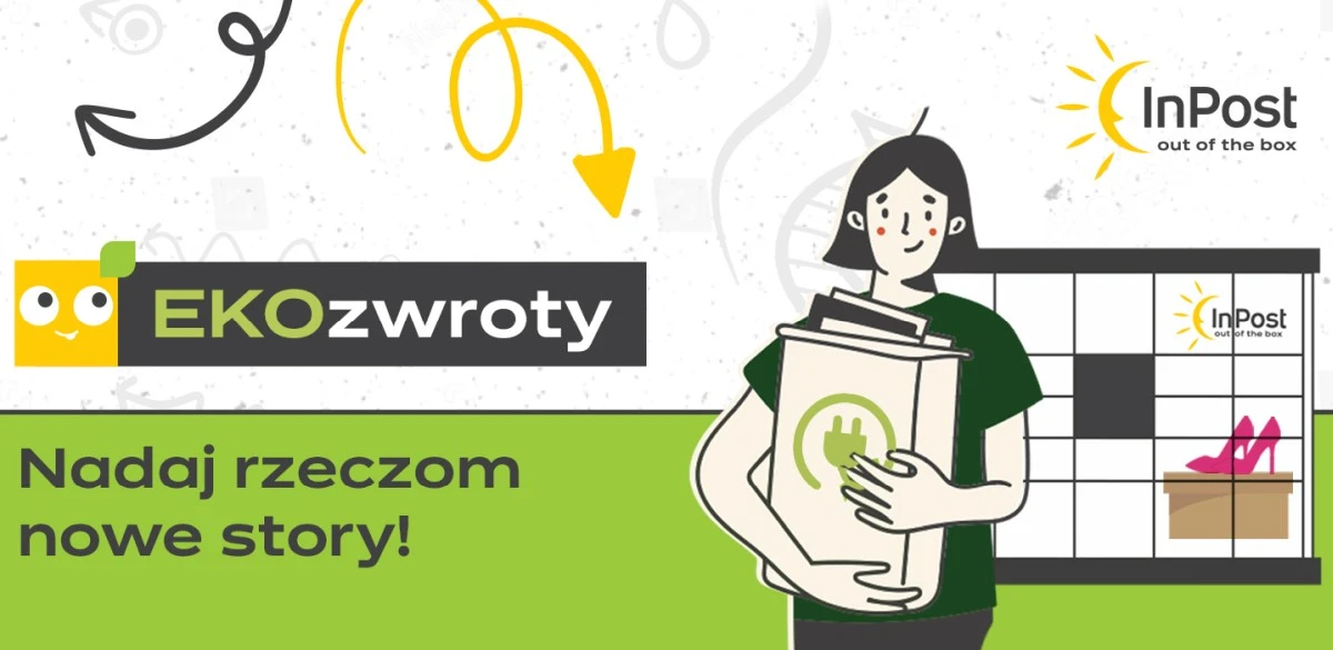 EKOzwroty InPost. Daj butom i ubraniom drugie życie – wrzuć je do Paczkomatu