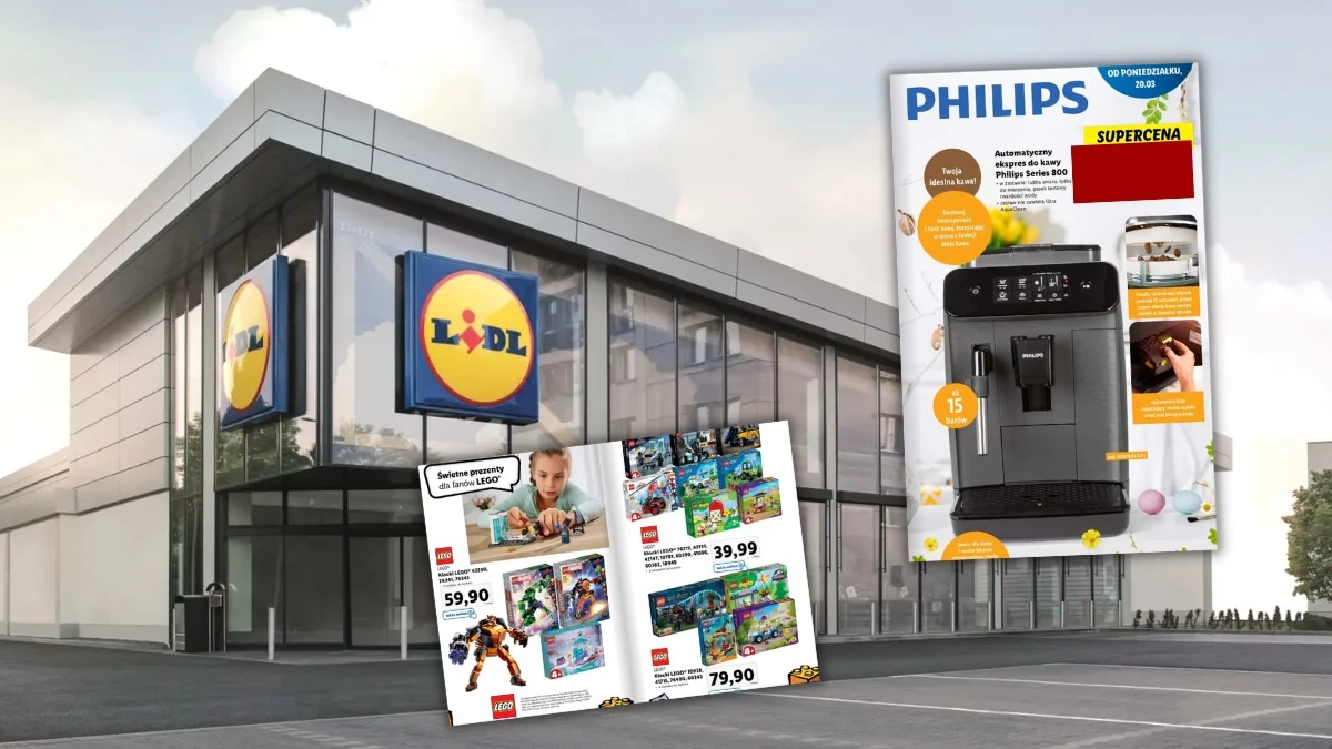 Tani ekspres do kawy i LEGO w Lidlu. Wyprzedaż rusza już 20.03