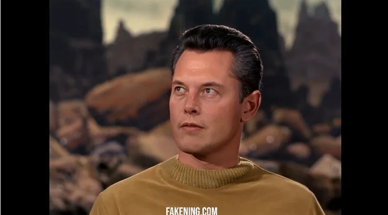 Potrzebna oczu kąpiel. Jeff Bezos i Elon Musk w Star Treku dzięki DeepFake AI