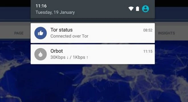 Facebook na Androida otrzymuje obsługę sieci Tor
