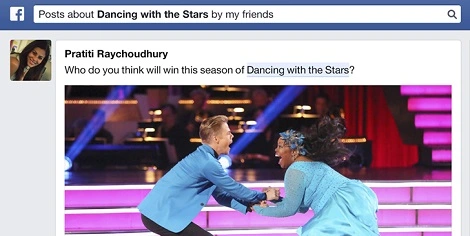 Facebook umożliwia wyszukiwanie postów