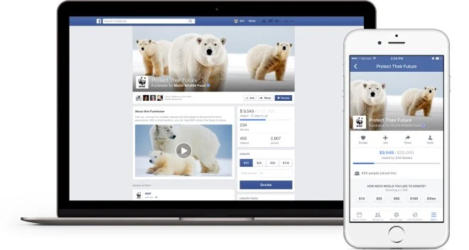 Facebook umożliwi zorganizowanie zbiórki pieniędzy