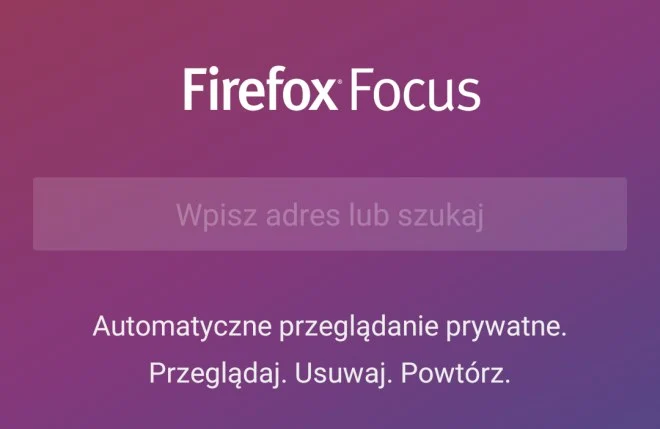 Firefox Focus na Androida otrzymał przydatne funkcje