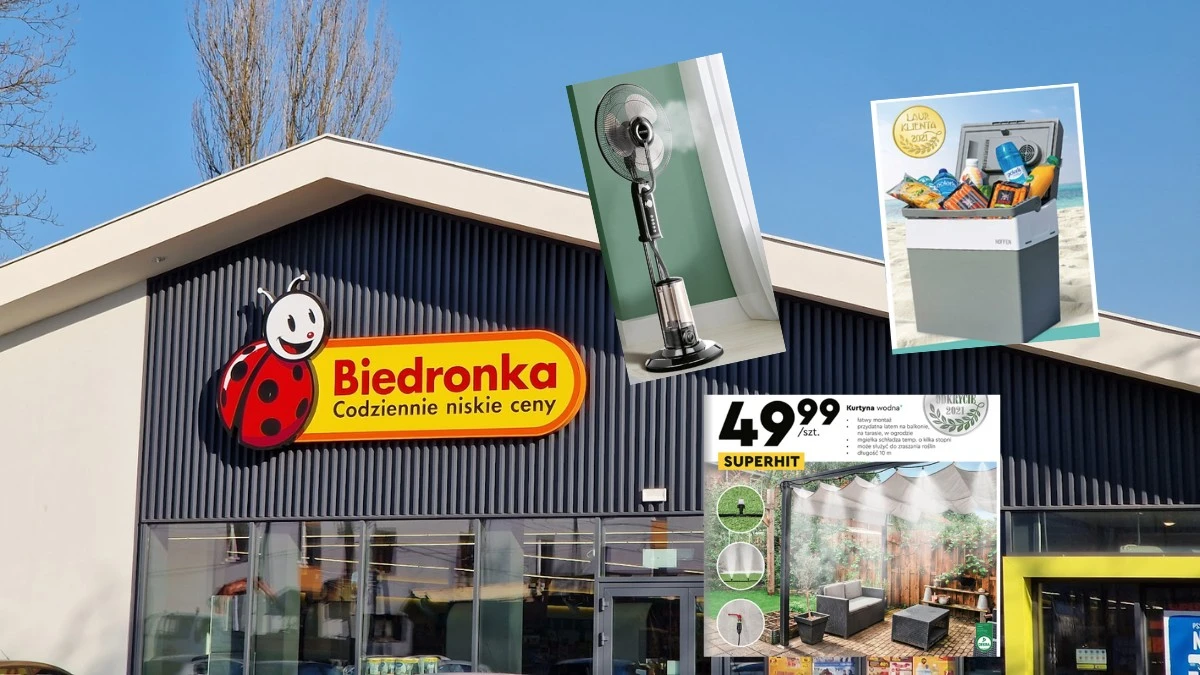 Tanie gadżety na lato w Biedronce. Dzięki nim przetrwasz upalne dni