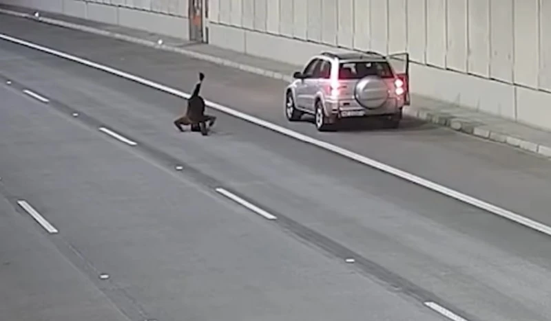 GDDKiA pokazała, co kierowcy robią w nowym tunelu pod Ursynowem (wideo)