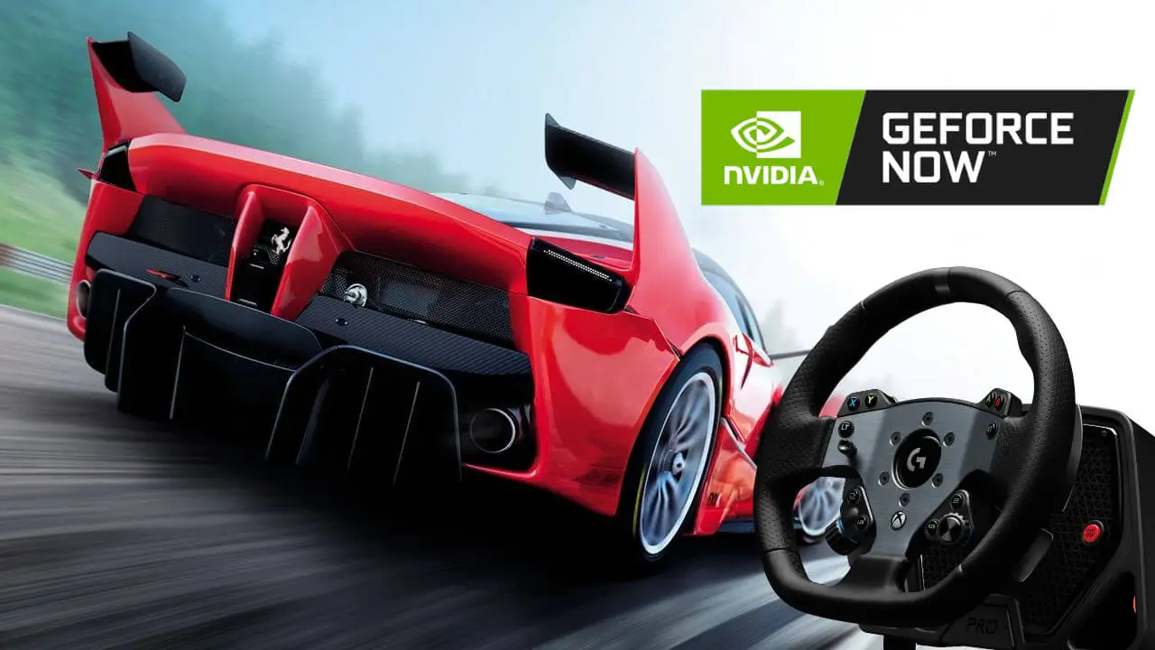 Fani wyścigów mają na co czekać. GeForce Now otrzyma wsparcie kierownic