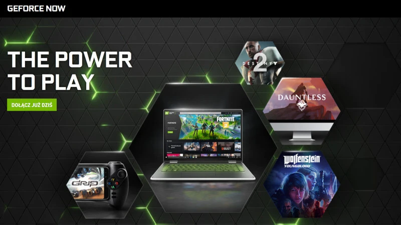 Kolejne gry w chmurze GeForce Now. Także te darmowe z Epic Games