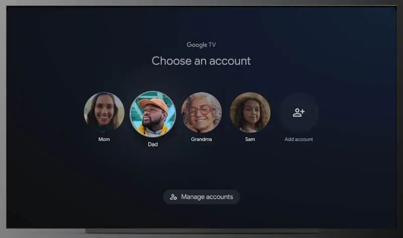 Google TV wkrótce z profilami. Wszyscy domownicy otrzymają spersonalizowane doświadczenia