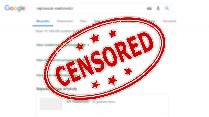 Google przedstawia wizję wyszukiwarki po wejściu tzw. ACTA 2.0