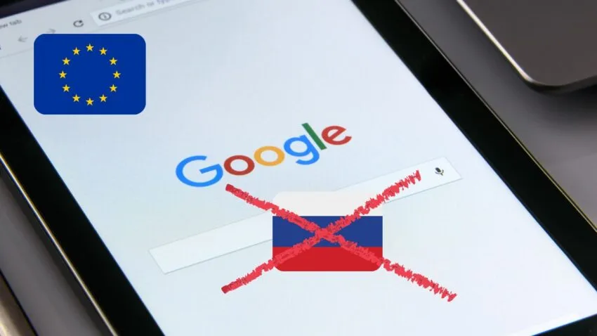 Unia Europejska nakazała usunięcie rosyjskich stron internetowych z Google