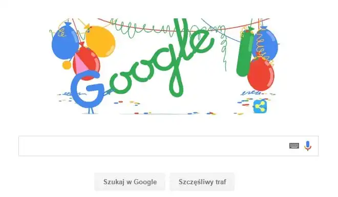 Wyszukiwarka Google jest już pełnoletnia