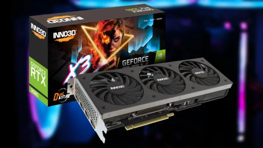 Inno3d GeForce RTX 3080 12GB X3 OC LHR zmierza do polskich sklepów