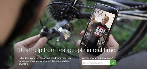 Google chce, aby użytkownicy pomagali sobie nawzajem poprzez Helpouts