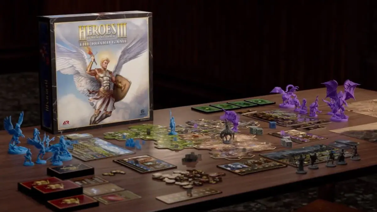 Gra planszowa Heroes of Might & Magic III stała się hitem Kickstartera