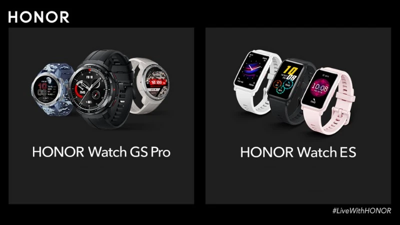 Honor pokazał dwa niedrogie smartwatche. Oto Watch ES i Watch GS Pro