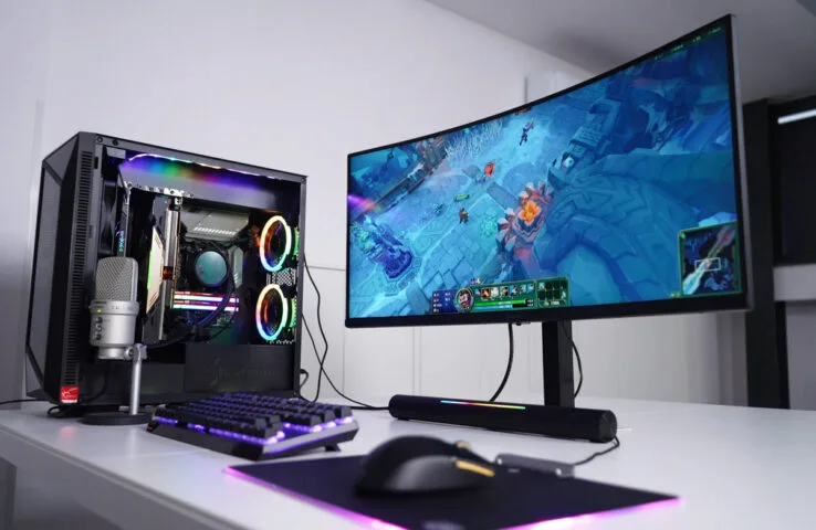 34-calowy monitor dla graczy w kuszącej promocji