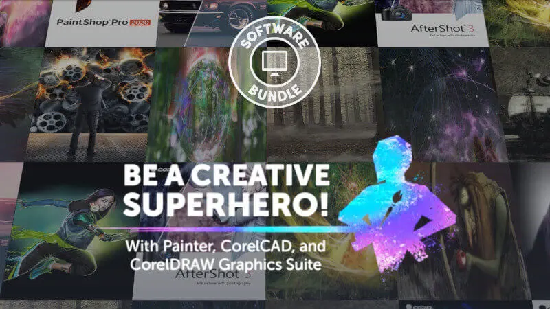 Pakiet graficzny CorelDraw, PaintShop Pro, CorelCad za bezcen w Humble Bundle