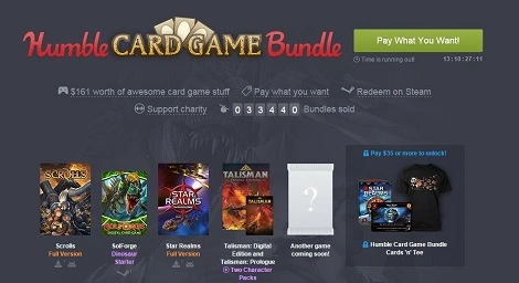 Nowe Humble Bundle dla fanów karcianek!