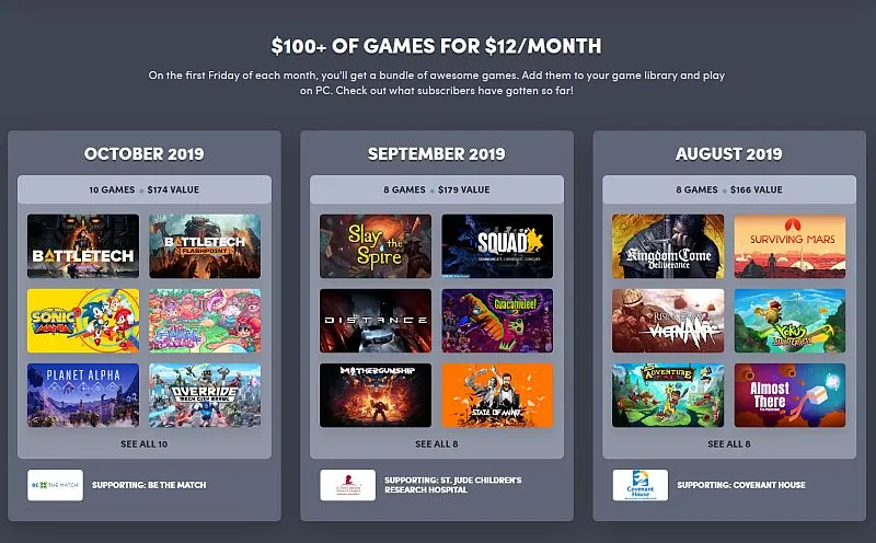 Humble Monthly czeka rewolucja – warto zasubskrybować przed zmianami