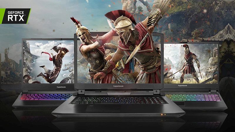Hyperbook wprowadza do oferty laptopy z kartami graficznymi RTX