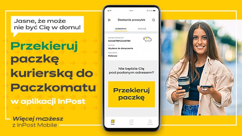 Pomocna nowość w InPost. Nie ma cię w domu? Przekieruj paczkę wprost w aplikacji