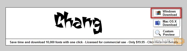 instalacja czcionek 1