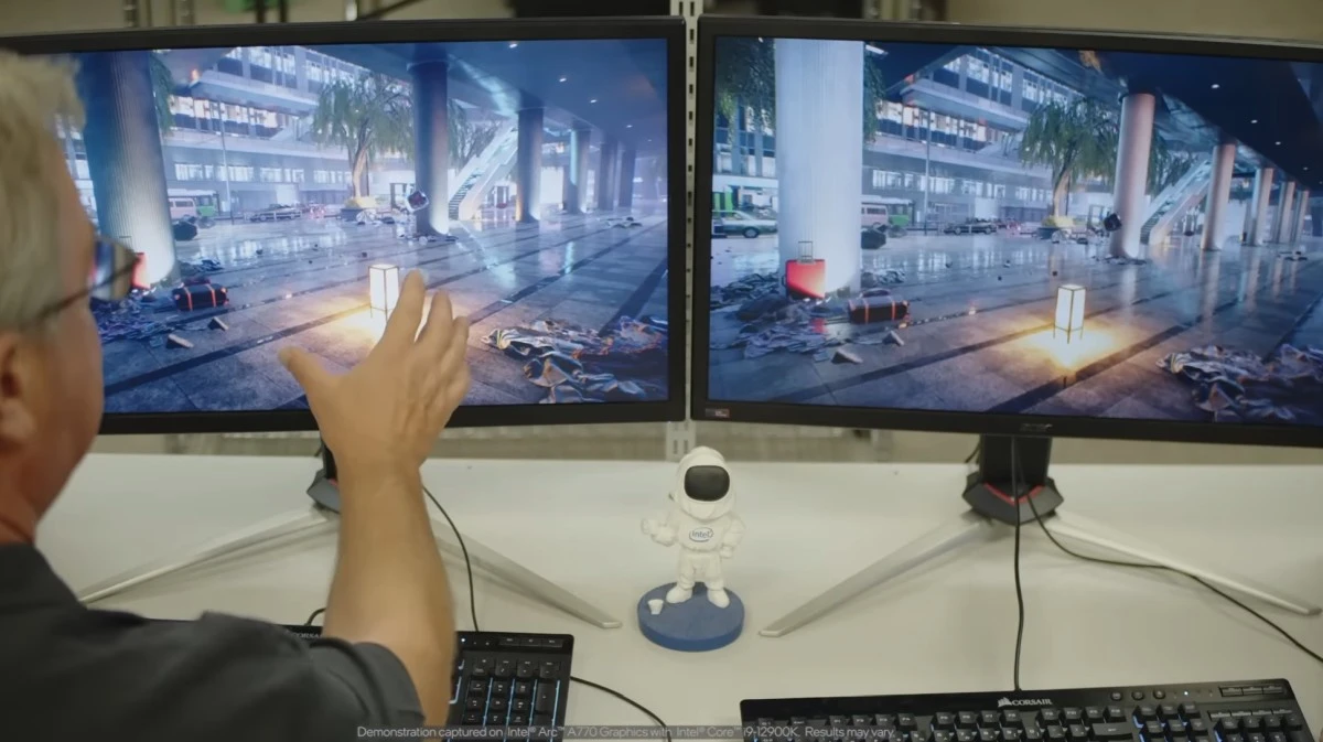 Intel Arc A770 niespodziewanie pokonuje NVIDIA RTX 3060 w ray tracingu