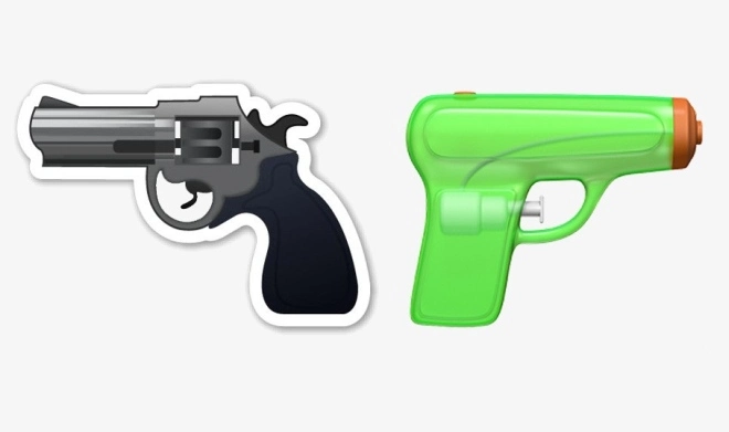 Apple usuwa ikonę rewolweru z iOS 10. Nowy poziom poprawności?