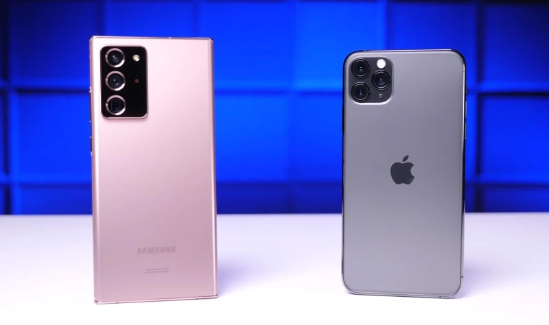 Samsung Galaxy Note 20 Ultra vs iPhone 11 Pro Max w teście wytrzymałości (wideo)