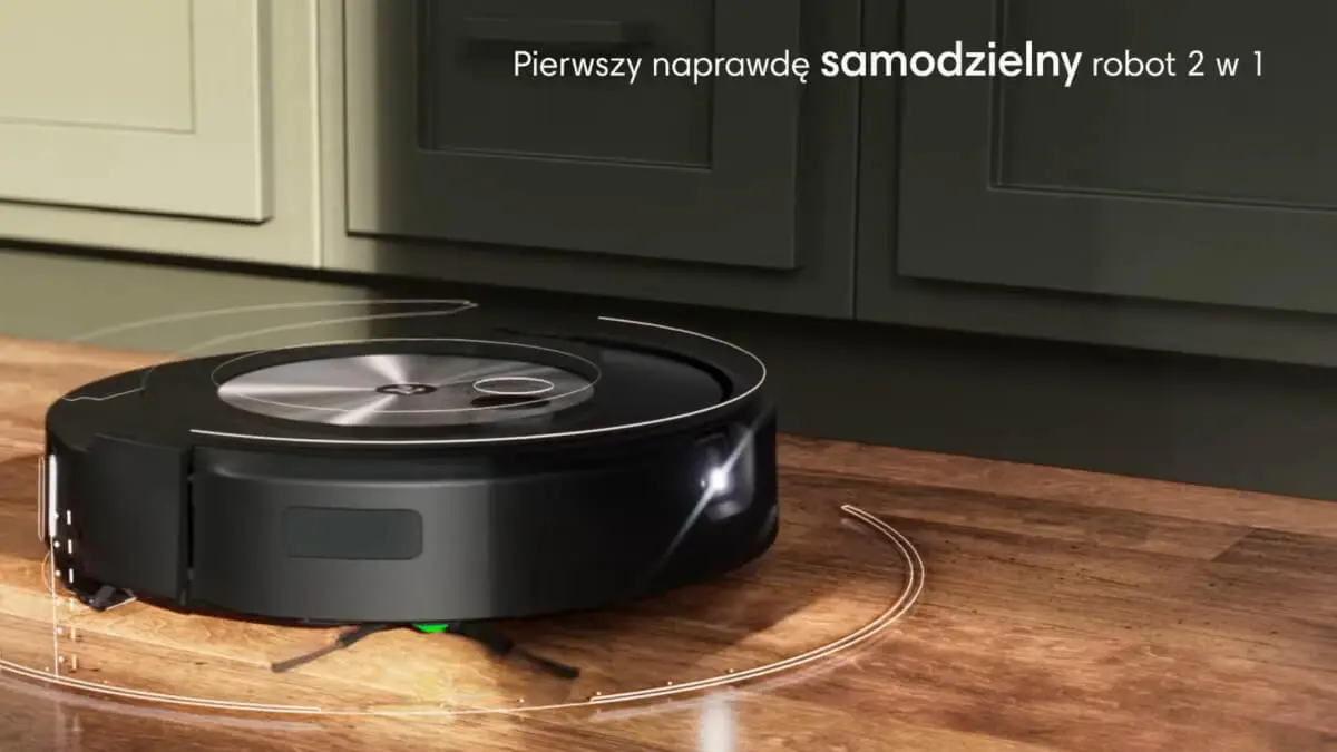 iRobot Roomba Combo j7+ czyli najbardziej zaawansowany robot odkurzacz-mop 2w1