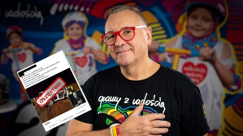 Wypadek Jurka Owsiaka? Na pewno widziałeś ten post na Facebooku