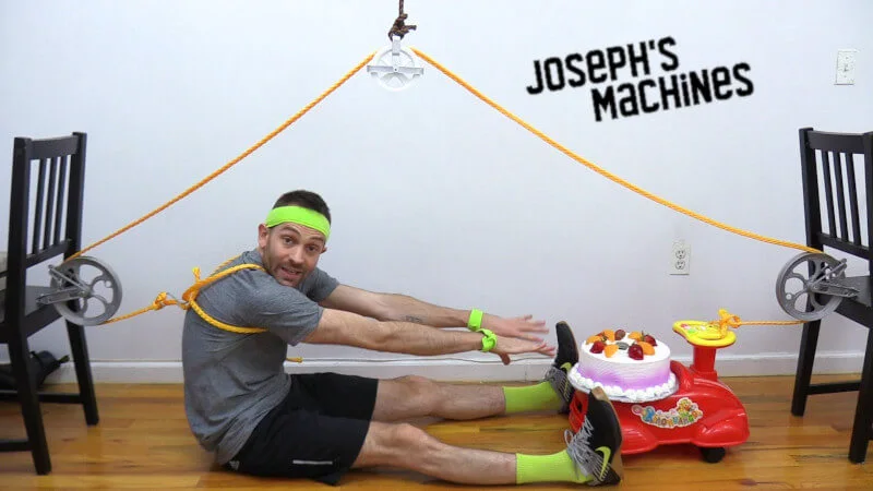 Crazy Machines w realnym świecie. Zwariowana maszyneria do jedzenia kanapki [wideo]