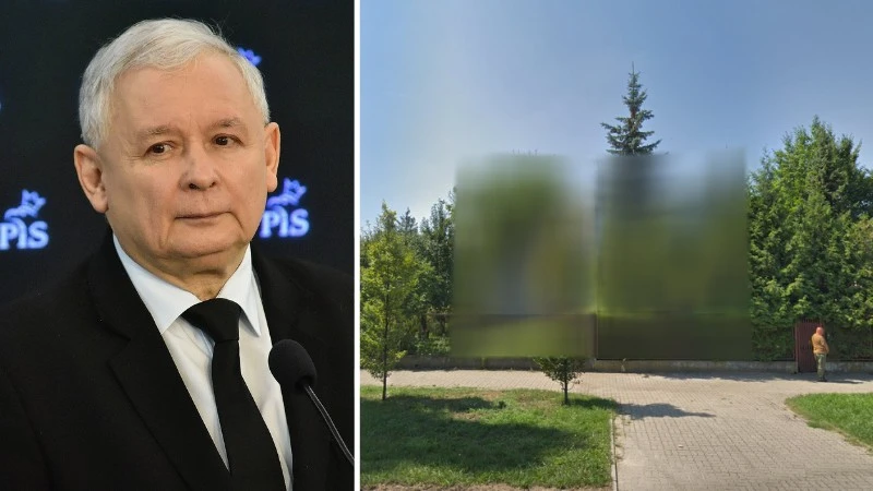 Dom Jarosława Kaczyńskiego wymazany z Map Google? Nie zrobiono tego jak trzeba