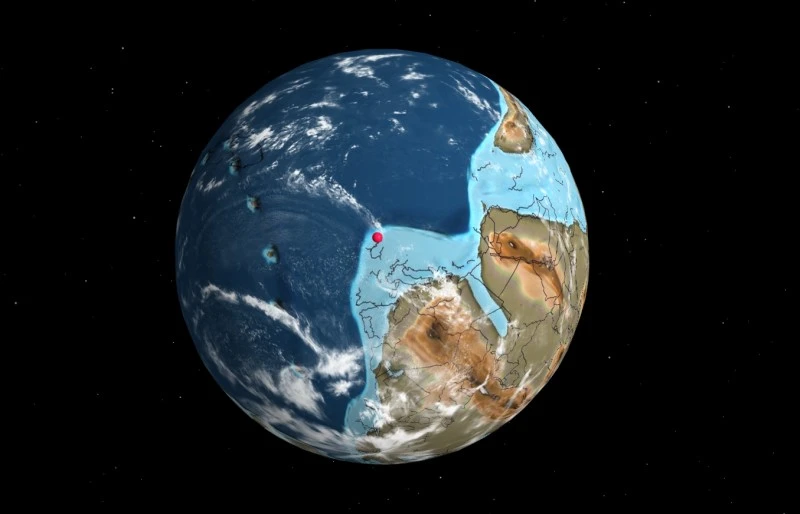 Zobacz gdzie na Ziemi znajdowała się Twoja miejscowość miliony lat temu