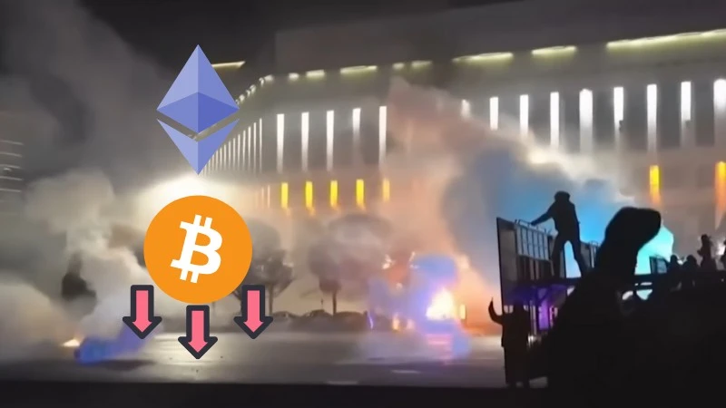 Co się dzieje z kursem Ethereum i Bitcoina? To przez Kazachstan