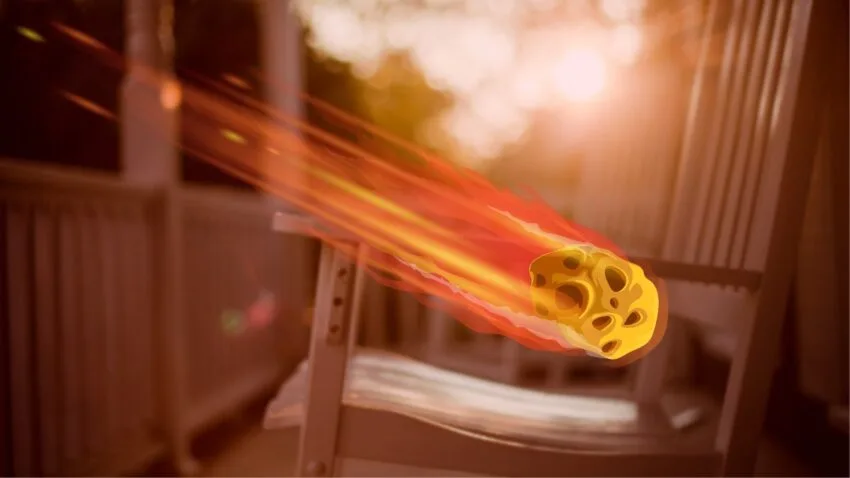 Kobieta we Francji prawdopodobnie została uderzona przez meteoryt