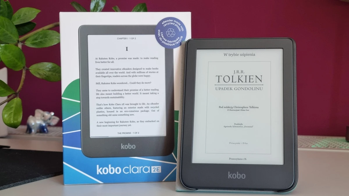 Kobo Clara 2E – recenzja czytnika e-booków, na którym poczytasz nawet w wannie