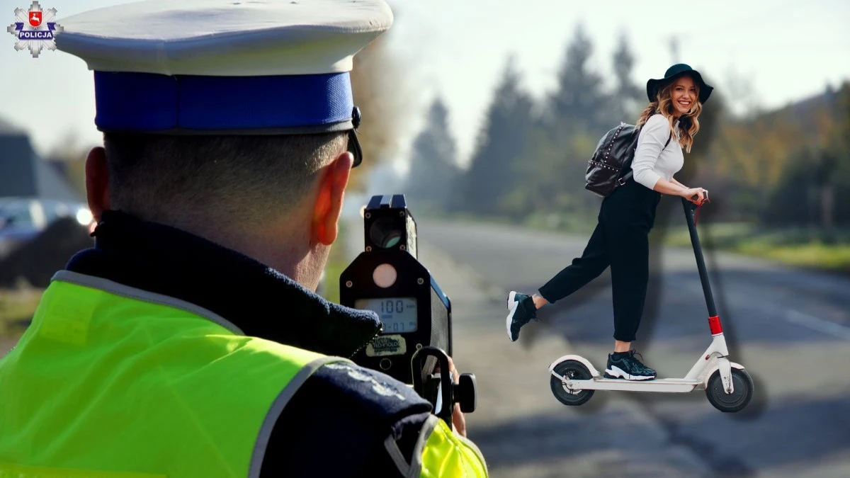 W Polsce sypią się mandaty za zbyt szybką jazdę hulajnogami
