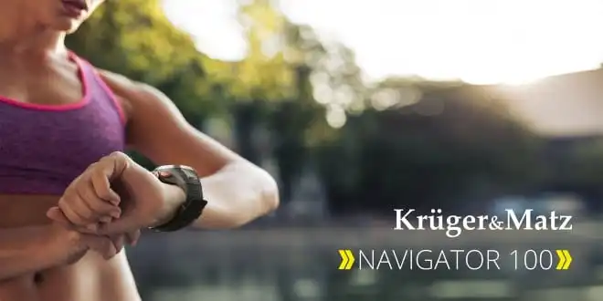 Navigator 100 – pierwszy zegarek sportowy od Kruger&Matz