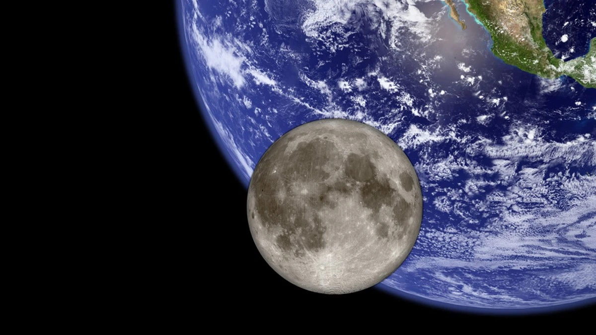 Lucy zrobiła niezwykłe zdjęcie. Zobacz, ile dzieli Ziemię i Księżyc