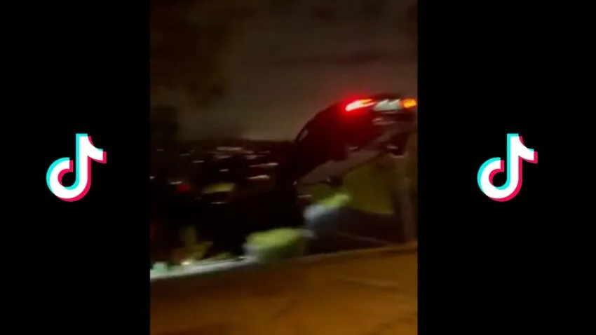 Odbył lot Teslą. Wyczyn zarejestrowało kilka kamer