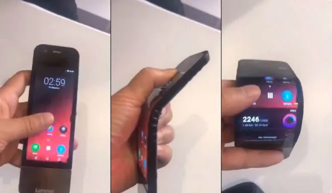 Tak wygląda prototyp składanego smartfona Lenovo