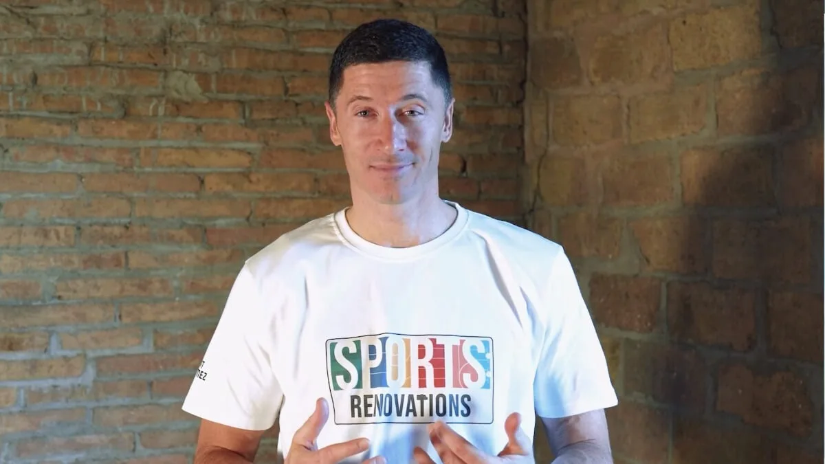 Oto nowa gra od Roberta Lewandowskiego. Wyremontujemy w niej stadiony