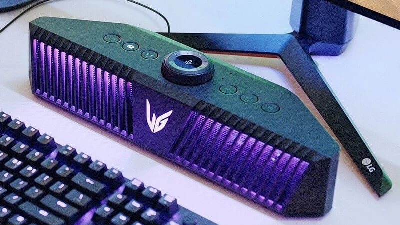 Gamingowy głośnik LG UltraGear GP9 z RGB w formie zaawansowanego soundbaru