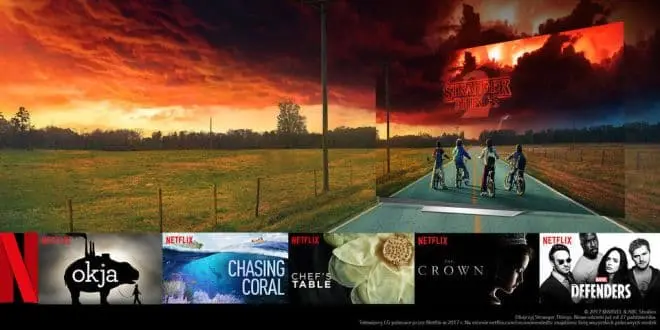 LG dodaje Netflixa do zakupu telewizorów 4K